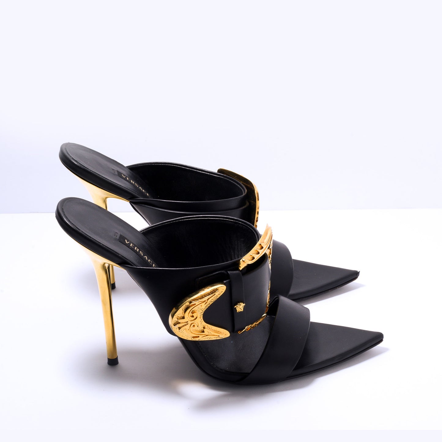 Versace Pointed Mule Sandal