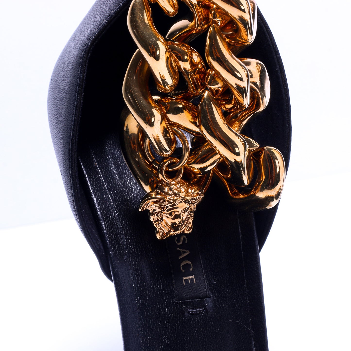 Versace Medusa Chain Sandals