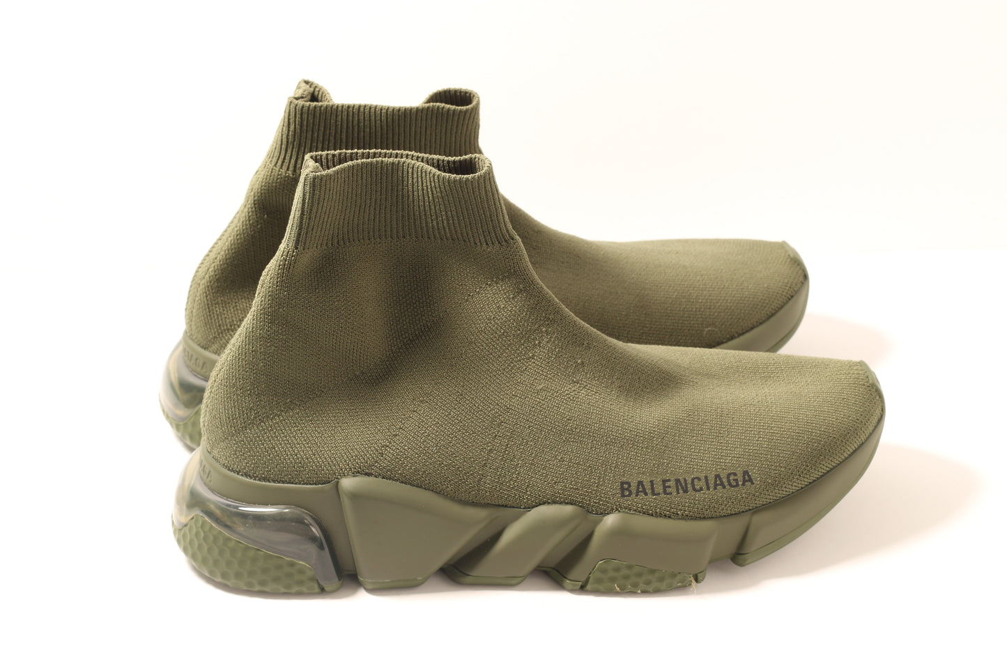 Balenciaga Speed Sneakers - Green 38