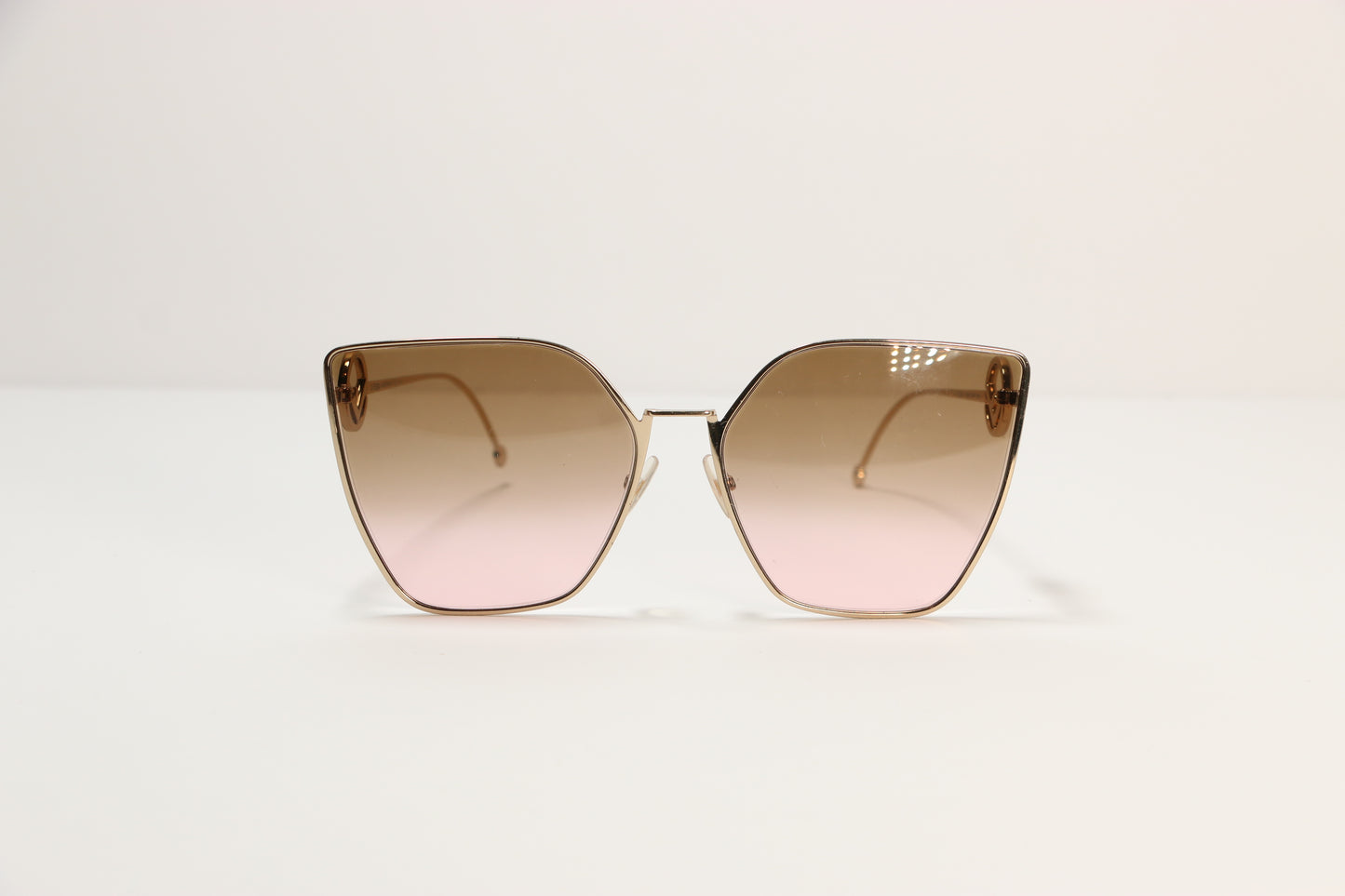 Fendi Pink/Brown Sunglasses